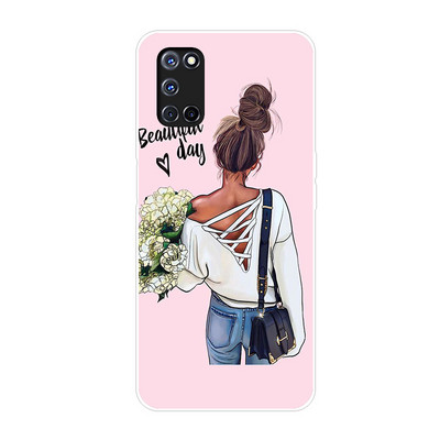 Για OPPO A92 Θήκη OPPO A92 A72 A52 Θήκη σιλικόνης TPU Μαλακό πίσω κάλυμμα Θήκη τηλεφώνου Για OPPO A92 A 92 CPH2059 OPPOA92 Coque Προφυλακτήρας