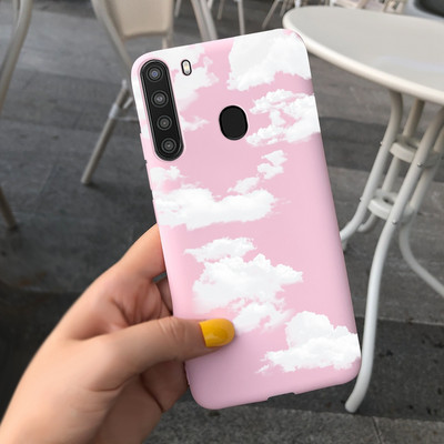 Красиви цветя за калъф за Samsung Galaxy A21 Sm-A215U Меки силиконови сладки модни калъфи за телефони за Samsung A21 Galaxy A 21 броня