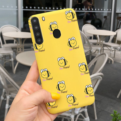 Красиви цветя за калъф за Samsung Galaxy A21 Sm-A215U Меки силиконови сладки модни калъфи за телефони за Samsung A21 Galaxy A 21 броня