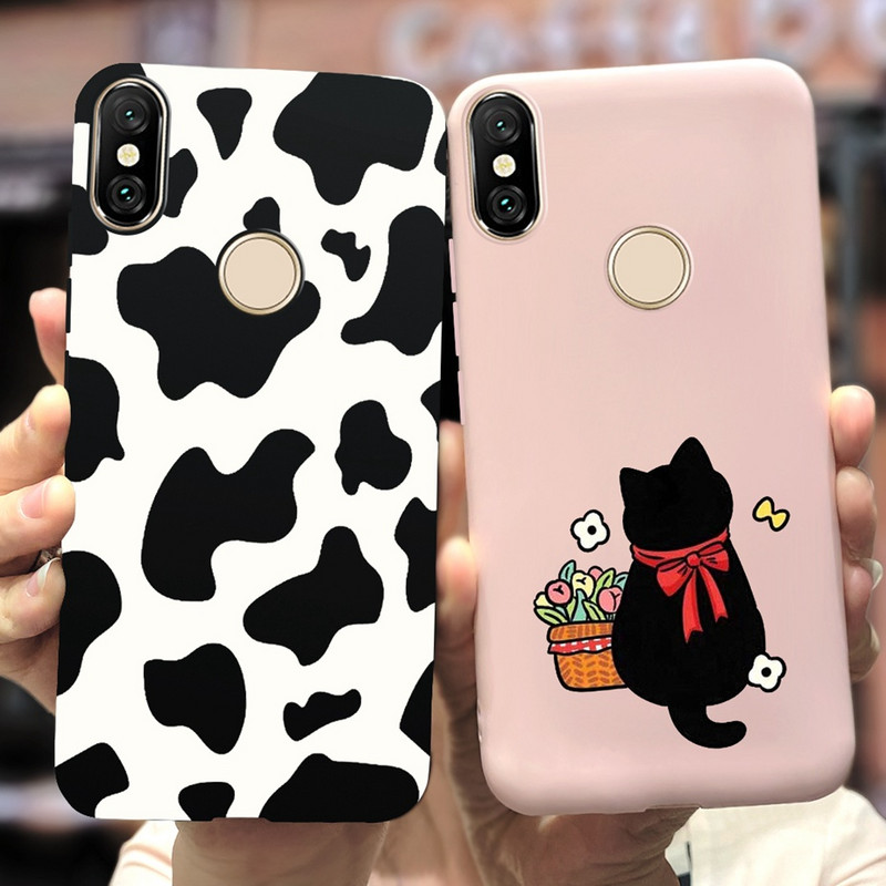 Калъф за телефон за Xiaomi Redmi S2 Силиконов мек TPU 5.99`` заден капак за телефон за Xiaomi Redmi S2 S 2 калъфа RedmiS2 Coque броня