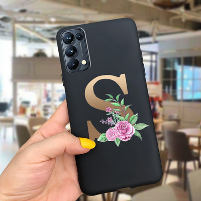 Για Oppo Find X3 Lite Θήκη CPH2145 Cute Letters Μαλακό κάλυμμα τηλεφώνου από σιλικόνη για Oppo Find X 3 Lite X3Lite Θήκες Fundas Bumper