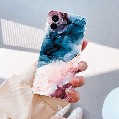 Για θήκη Xiaomi Redmi A1 Νέο κάλυμμα μόδας για Redmi A1 Plus 2022 Μαρμάρινη θήκη τηλεφώνου Soft Clear σιλικόνης για Redmi A1 A1+ Fundas