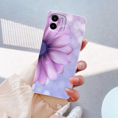 Για θήκη Xiaomi Redmi A1 Νέο κάλυμμα μόδας για Redmi A1 Plus 2022 Μαρμάρινη θήκη τηλεφώνου Soft Clear σιλικόνης για Redmi A1 A1+ Fundas