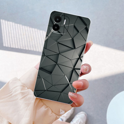 Για θήκη Xiaomi Redmi A1 Νέο κάλυμμα μόδας για Redmi A1 Plus 2022 Μαρμάρινη θήκη τηλεφώνου Soft Clear σιλικόνης για Redmi A1 A1+ Fundas