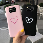 PocoX3 Калъфи за телефони за Xiaomi Poco X3 NFC Калъф Мек силиконов сладък анимационен калъф за Xiaomi Poco X3 Pro Калъф PocoX3 NFC Pro Shell