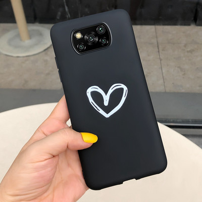 PocoX3 Калъфи за телефони за Xiaomi Poco X3 NFC Калъф Мек силиконов сладък анимационен калъф за Xiaomi Poco X3 Pro Калъф PocoX3 NFC Pro Shell