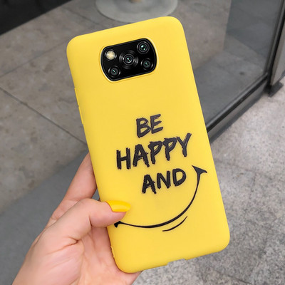 PocoX3 Калъфи за телефони за Xiaomi Poco X3 NFC Калъф Мек силиконов сладък анимационен калъф за Xiaomi Poco X3 Pro Калъф PocoX3 NFC Pro Shell