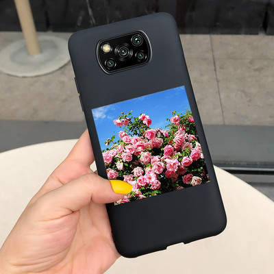 PocoX3 Калъфи за телефони за Xiaomi Poco X3 NFC Калъф Мек силиконов сладък анимационен калъф за Xiaomi Poco X3 Pro Калъф PocoX3 NFC Pro Shell