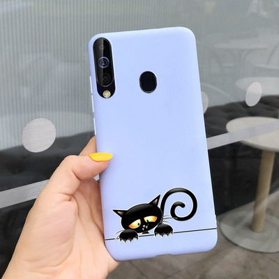 Samsung Galaxy A60 Case Galaxy M40 Cover Mīksts Silikona Stilīgs Tālruņa aizmugurējais futrālis Samsung A60 M40 Fundas Capas Coque Bumper