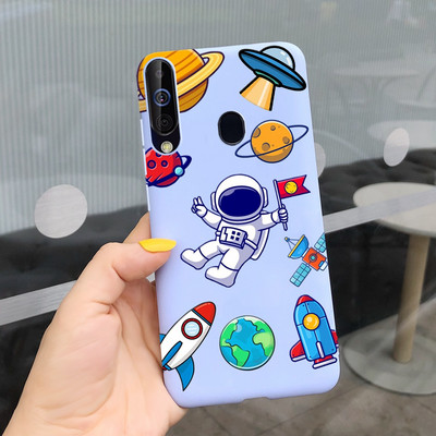 Samsung Galaxy A60 Case Galaxy M40 Cover Mīksts Silikona Stilīgs Tālruņa aizmugurējais futrālis Samsung A60 M40 Fundas Capas Coque Bumper