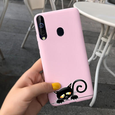 Samsung Galaxy A60 Case Galaxy M40 Cover Mīksts Silikona Stilīgs Tālruņa aizmugurējais futrālis Samsung A60 M40 Fundas Capas Coque Bumper