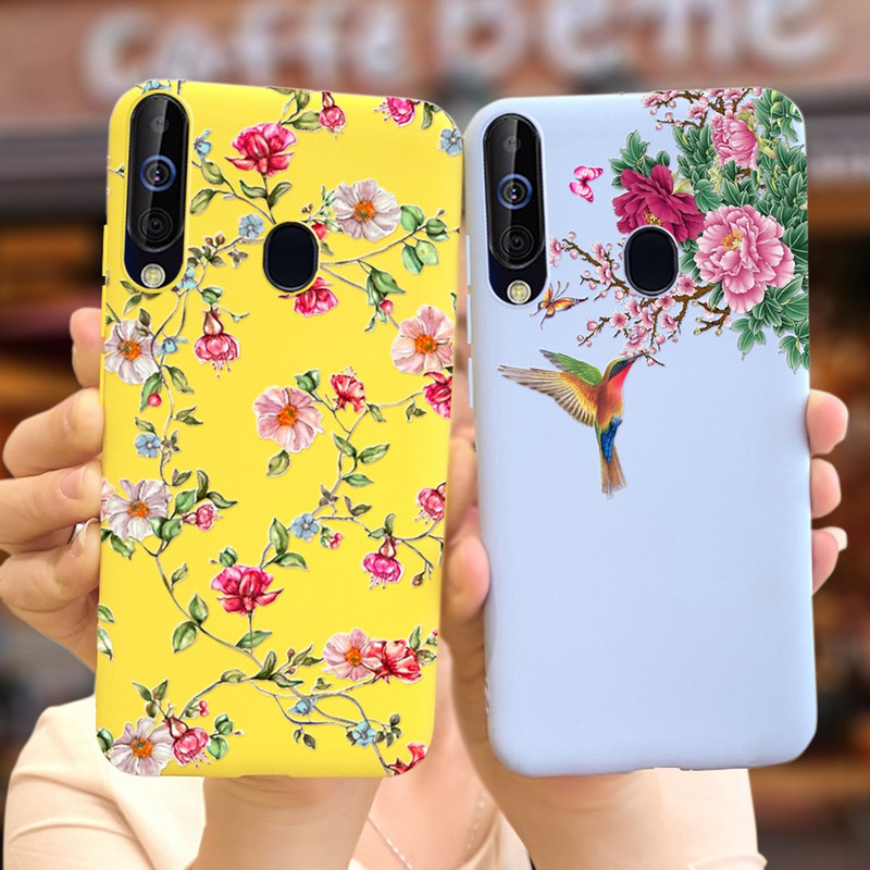 Samsung Galaxy A60 Case Galaxy M40 Cover Mīksts Silikona Stilīgs Tālruņa aizmugurējais futrālis Samsung A60 M40 Fundas Capas Coque Bumper