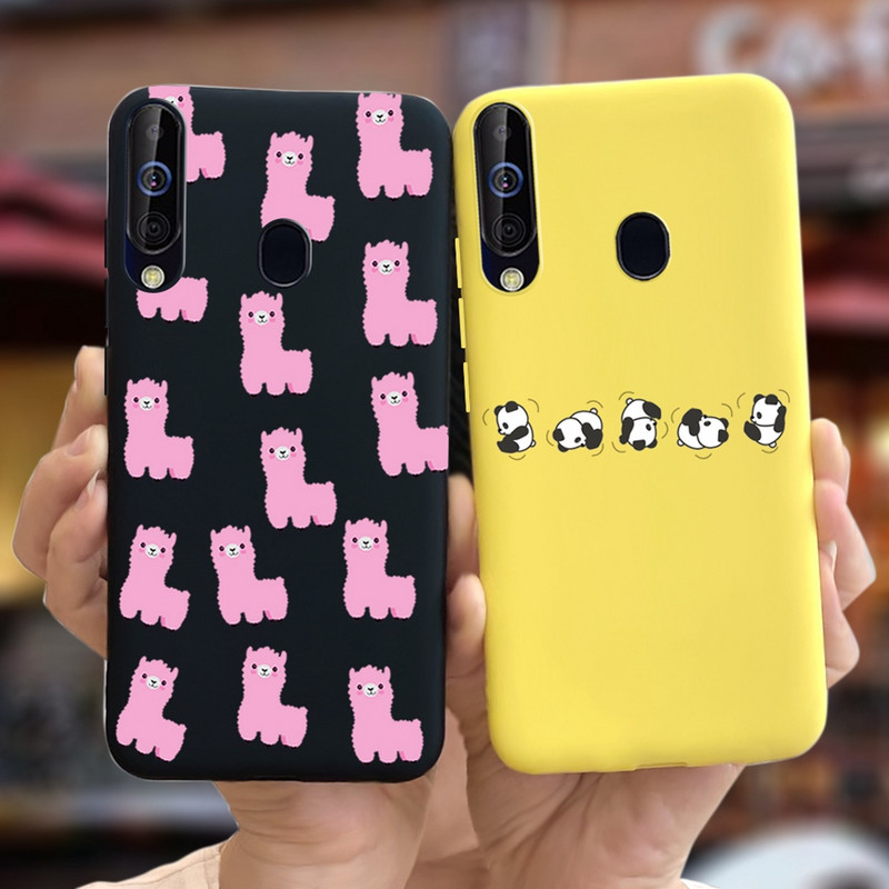 Samsung Galaxy A60 Case Galaxy M40 Cover Mīksts Silikona Stilīgs Tālruņa aizmugurējais futrālis Samsung A60 M40 Fundas Capas Coque Bumper