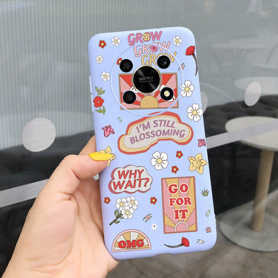 За Huawei Honor X9 5G Калъф ANY-NX1 Cute Panda Alien Cartoon Cover Мек силиконов калъф за телефон за Honor X9 X 9 HonorX9 Capa Bumper