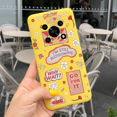 За Huawei Honor X9 5G Калъф ANY-NX1 Cute Panda Alien Cartoon Cover Мек силиконов калъф за телефон за Honor X9 X 9 HonorX9 Capa Bumper