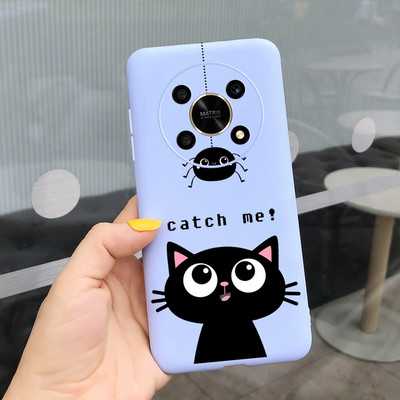 За Huawei Honor X9 5G Калъф ANY-NX1 Cute Panda Alien Cartoon Cover Мек силиконов калъф за телефон за Honor X9 X 9 HonorX9 Capa Bumper