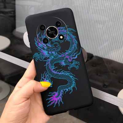 За Huawei Honor X9 5G Калъф ANY-NX1 Cute Panda Alien Cartoon Cover Мек силиконов калъф за телефон за Honor X9 X 9 HonorX9 Capa Bumper