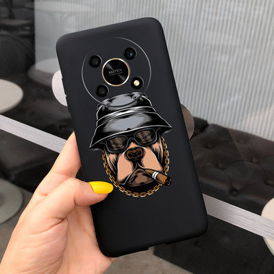 За Huawei Honor X9 5G Калъф ANY-NX1 Cute Panda Alien Cartoon Cover Мек силиконов калъф за телефон за Honor X9 X 9 HonorX9 Capa Bumper