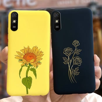 За Xiaomi Redmi 9A Калъф Redmi 9AT Мек силиконов TPU Сладки модни калъфи за телефони за Xiaomi Redmi 9A T 9AT Redmi9A Заден капак Shell