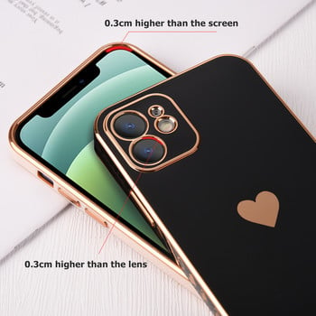 Луксозен калъф за телефон със защита от плътно покритие за iPhone 12 Pro Max 11 Pro Max X XR XS Max 7 8 6 Plus SE 2020 Меко TPU покритие