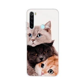 За Xiaomi Redmi Note 8 2021 Case Nova 8T Сладко модно рисувано покритие за Xiaomi Redmi Note 8 8T Note8 Pro Калъфи Fundas Меки чанти