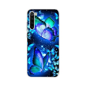 За Xiaomi Redmi Note 8 2021 Case Nova 8T Сладко модно рисувано покритие за Xiaomi Redmi Note 8 8T Note8 Pro Калъфи Fundas Меки чанти