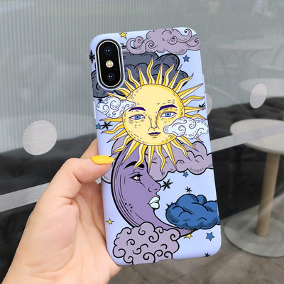 За Apple iPhone X Калъф iPhone XR XS Max Cover Стилен мек силиконов калъф с рисувани бонбони за iPhone XS Max iPhoneX XR Shell