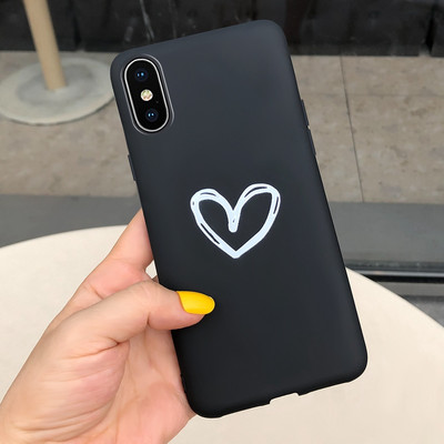 За Apple iPhone X Калъф iPhone XR XS Max Cover Стилен мек силиконов калъф с рисувани бонбони за iPhone XS Max iPhoneX XR Shell