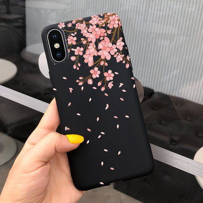 За Apple iPhone X Калъф iPhone XR XS Max Cover Стилен мек силиконов калъф с рисувани бонбони за iPhone XS Max iPhoneX XR Shell