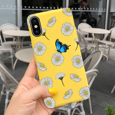 За Apple iPhone X Калъф iPhone XR XS Max Cover Стилен мек силиконов калъф с рисувани бонбони за iPhone XS Max iPhoneX XR Shell