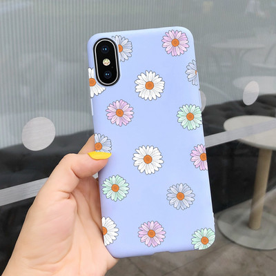 За Apple iPhone X Калъф iPhone XR XS Max Cover Стилен мек силиконов калъф с рисувани бонбони за iPhone XS Max iPhoneX XR Shell