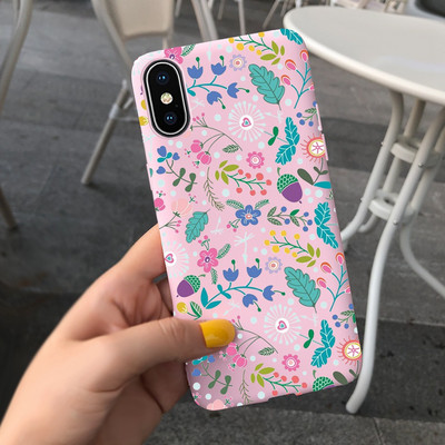 За Apple iPhone X Калъф iPhone XR XS Max Cover Стилен мек силиконов калъф с рисувани бонбони за iPhone XS Max iPhoneX XR Shell