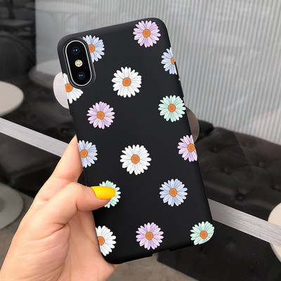За Apple iPhone X Калъф iPhone XR XS Max Cover Стилен мек силиконов калъф с рисувани бонбони за iPhone XS Max iPhoneX XR Shell