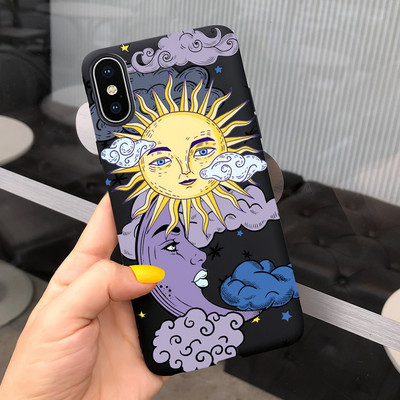 За Apple iPhone X Калъф iPhone XR XS Max Cover Стилен мек силиконов калъф с рисувани бонбони за iPhone XS Max iPhoneX XR Shell