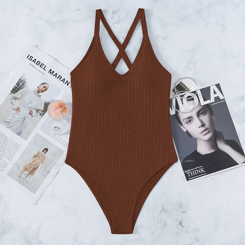 Peachtan Solid egyrészes női fürdőruha magas szabású fürdőruhák Sport fürdőruha conjunto biquinis feminino trajes de baño mujer