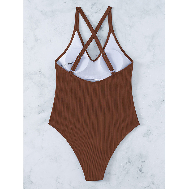 Peachtan Solid egyrészes női fürdőruha magas szabású fürdőruhák Sport fürdőruha conjunto biquinis feminino trajes de baño mujer