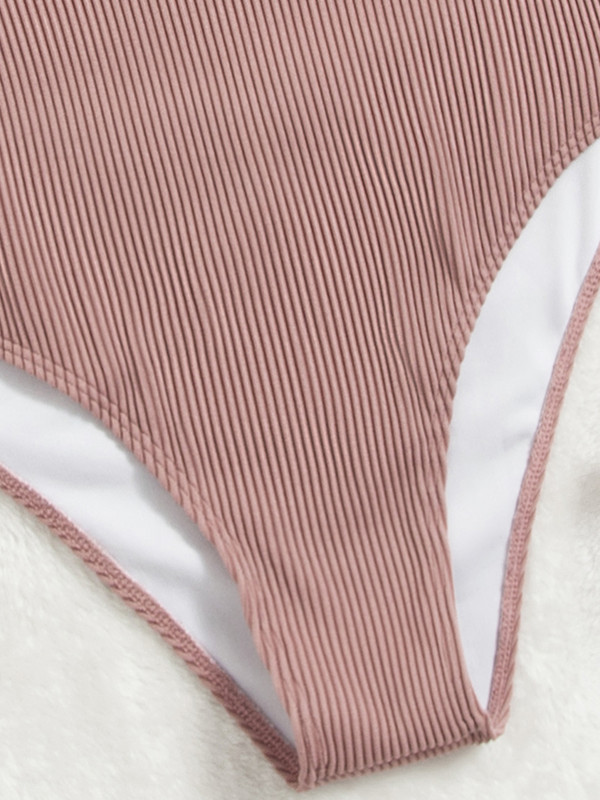Peachtan Solid egyrészes fürdőruha női bandeau fürdőruhák fürdőruha Conjunto Biquinis Feminino Trajes De Baño Mujer 2022