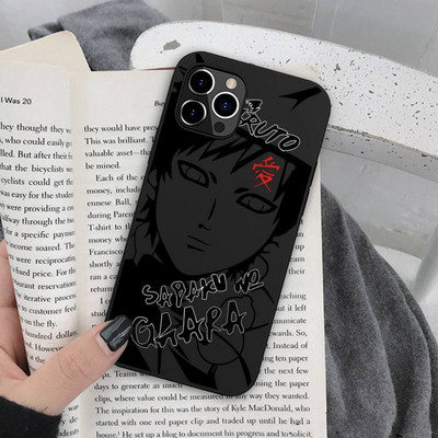Narutos Sasukes Kakashies Pains Gaaras Minatoes Калъф за телефон Силиконов за iphone 14 13 12 11 Pro Mini XS MAX 8 7 Plus X XR капак