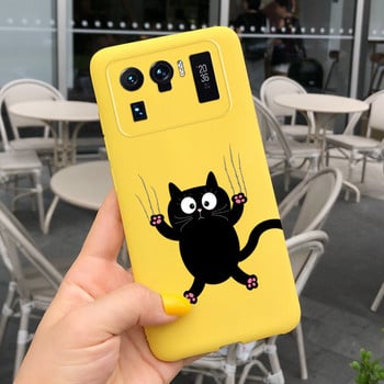 За Xiaomi Mi 11 Ultra Калъф Cute Pig Cat Animas Patterned Cover За Xiaomi 11 Ultra 11Ultra Калъф за телефон Mi11 Ultra Soft TPU Funda