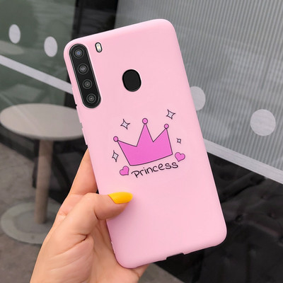 Za Samsung Galaxy A21 Case SM-A215U Soft Slim TPU Fundas Crtani omot za Samsung A21 A 21 A215U telefonske futrole otporan na udarce Branik