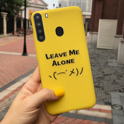 Za Samsung Galaxy A21 Case SM-A215U Soft Slim TPU Fundas Crtani omot za Samsung A21 A 21 A215U telefonske futrole otporan na udarce Branik