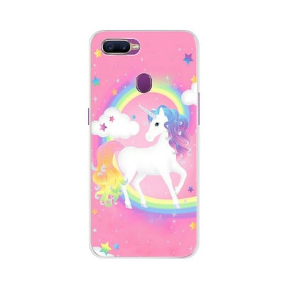 Puzdro pre Oppo F9, Oppo F3, F5, F7, F9 Pro, mäkké silikónové, roztomilé maľované zadné kryty pre telefón Oppo F5 Youth, TPU puzdrá, nárazníky