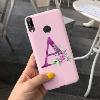 Калъф P20Lite Cute Letters Phone Shell за Huawei P20 Lite ANE-LX2 Case 5.84\'\' Мек силиконов заден капак за калъфи Huawei P20 Lite