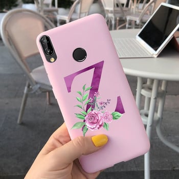 Калъф P20Lite Cute Letters Phone Shell за Huawei P20 Lite ANE-LX2 Case 5.84\'\' Мек силиконов заден капак за калъфи Huawei P20 Lite