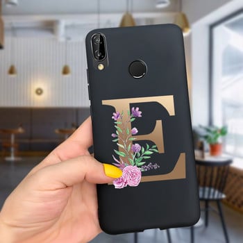 Калъф P20Lite Cute Letters Phone Shell за Huawei P20 Lite ANE-LX2 Case 5.84\'\' Мек силиконов заден капак за калъфи Huawei P20 Lite