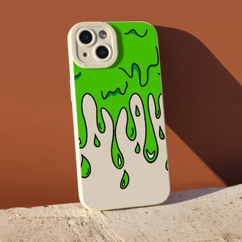 Калъф за телефон Paint Graffiti Art за iPhone 14 13 12 11 Pro Max Mini X XR XS 8 7 Plus Пълна защита на обектива Удароустойчив силиконов капак