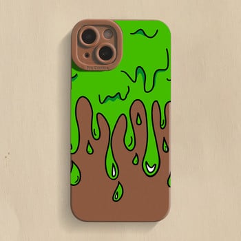 Калъф за телефон Paint Graffiti Art за iPhone 14 13 12 11 Pro Max Mini X XR XS 8 7 Plus Пълна защита на обектива Удароустойчив силиконов капак