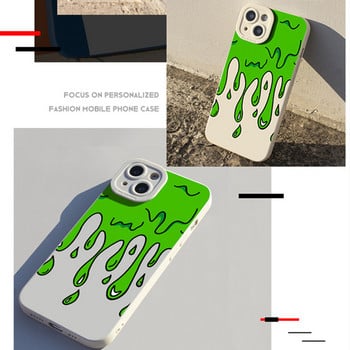 Калъф за телефон Paint Graffiti Art за iPhone 14 13 12 11 Pro Max Mini X XR XS 8 7 Plus Пълна защита на обектива Удароустойчив силиконов капак