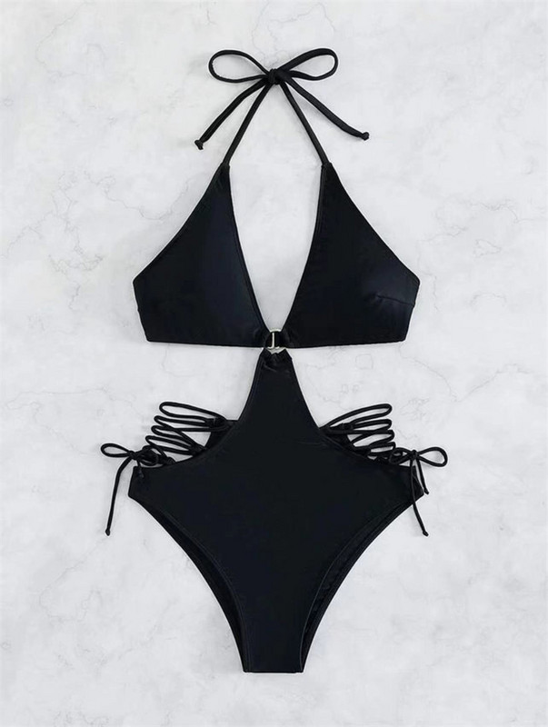 Jednobojni stil osobnosti 2023. Seksi jednodijelni bikini, američki ženski kupaći kostim, modni kupaći kostim za ljetno odmaralište na plaži