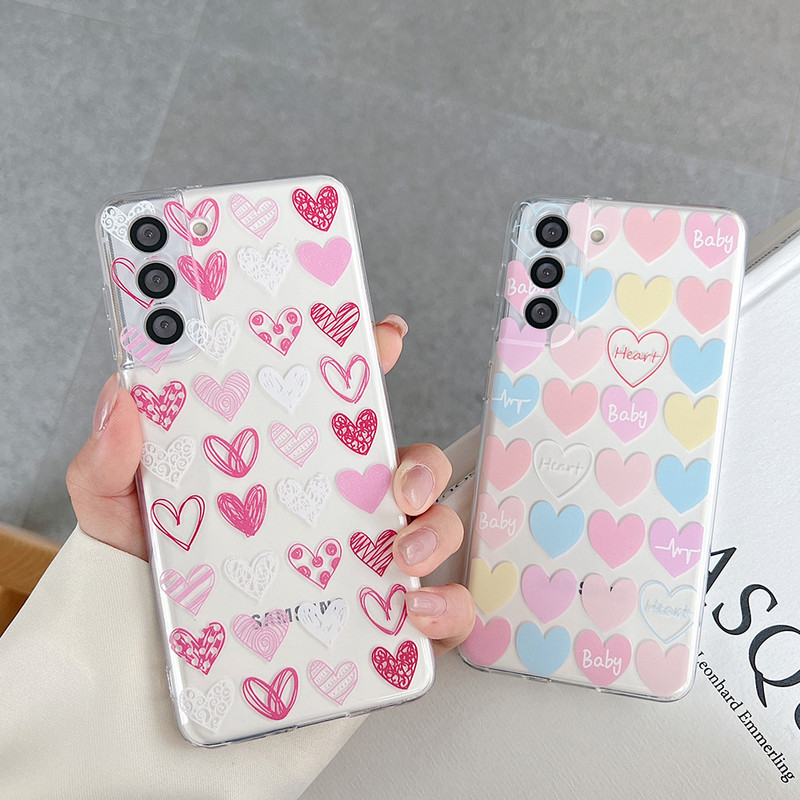 за Samsung Galaxy S22 S21 S20 Ultra Plus FE 5G A53 A73 A52S A33 A72 A13 Калъф Cute Tiger Leopard Clear Soft Full Camera Cover